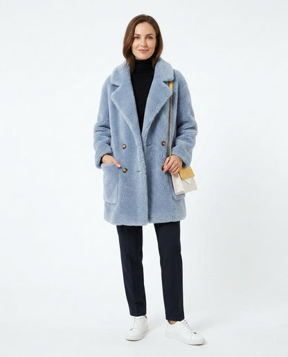Nord Wear - Kedod | Double-Breasted Fleece Coat Women