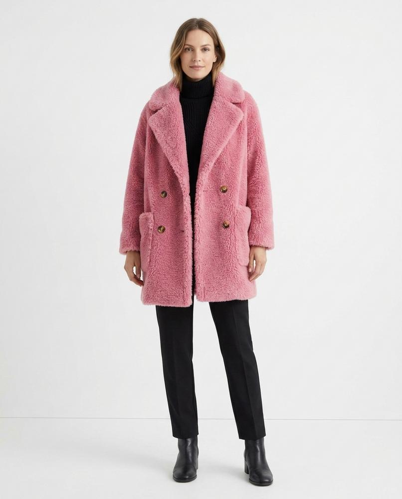 Nord Wear - Kedod | Double-Breasted Fleece Coat Women