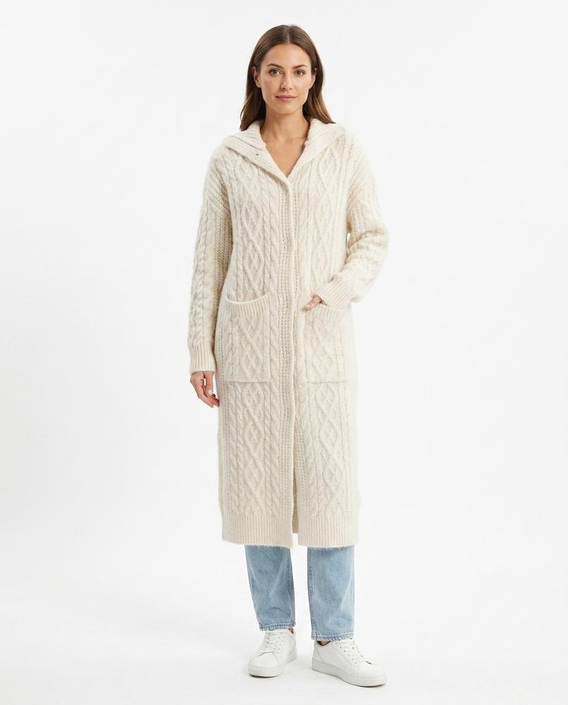 Nord Wear - Sulan | Long Rib-Knit Knit Cardigan Women