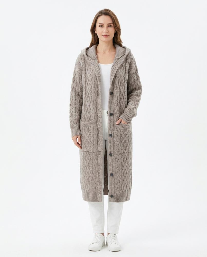 Nord Wear - Sulan | Long Rib-Knit Knit Cardigan Women