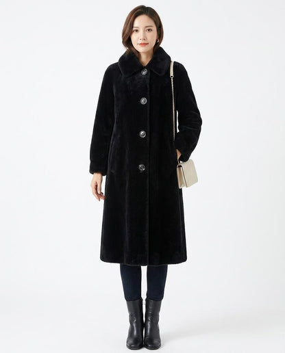 Nord Wear - Eomem | Button-Front Faux Fur Coat Women
