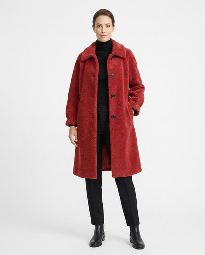 Nord Wear - Eomem | Button-Front Faux Fur Coat Women