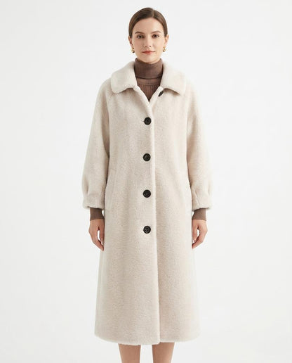 Nord Wear - Eomem | Button-Front Faux Fur Coat Women