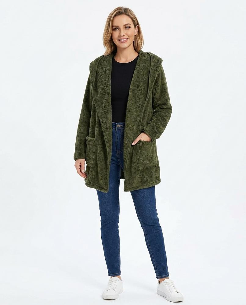 Nord Wear - Vewid | Hooded Open-Front Cardigan Women