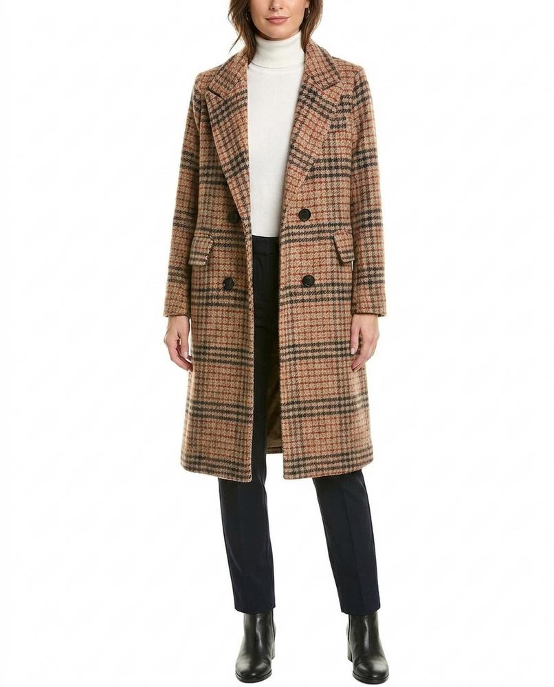 Nord Wear - Mekik | Plaid Double-Breasted Coat Women