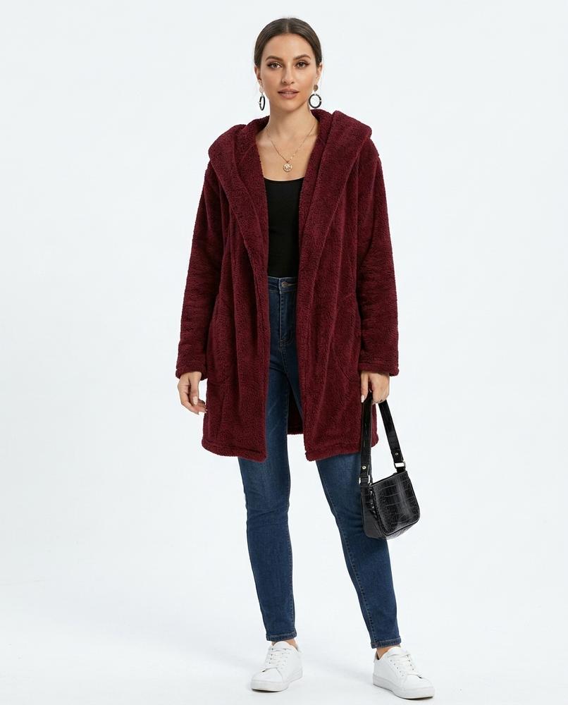 Nord Wear - Vewid | Hooded Open-Front Cardigan Women