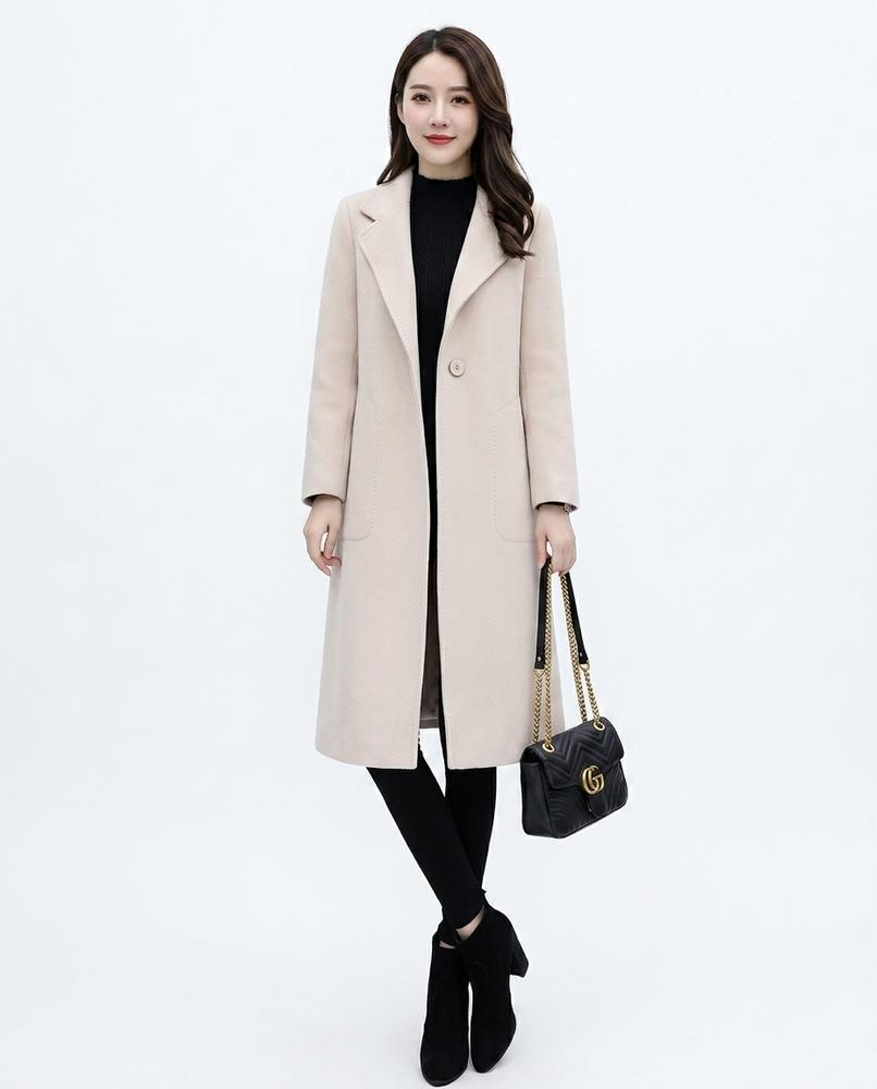 Nord Wear - Kivil | Single-Breasted Wool-Blend Coat Women