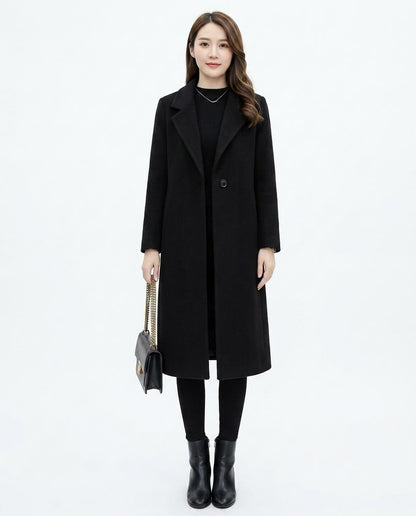 Nord Wear - Kivil | Single-Breasted Wool-Blend Coat Women