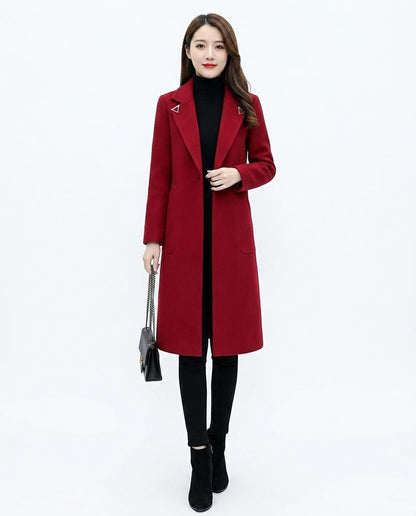 Nord Wear - Kivil | Single-Breasted Wool-Blend Coat Women