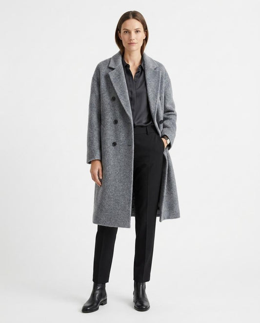 Nord Wear - Dohor | Double-Breasted Wool Coat Women