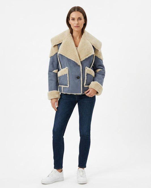 Nord Wear - Cazat | Shearling-Lined Contrast-Trim Jacket Women