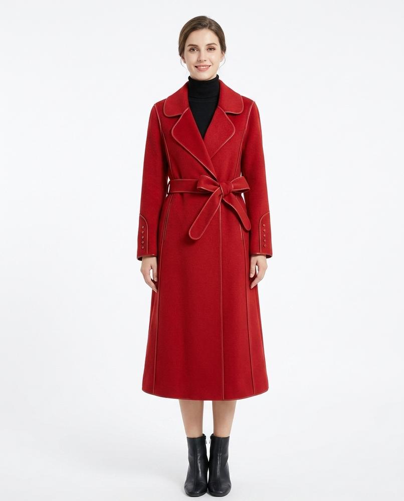 Nord Wear - Zigak | Wool Belted Coat Women