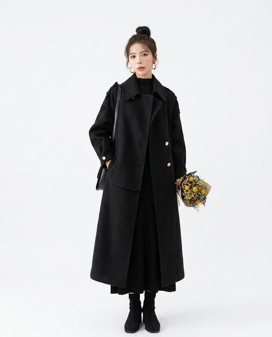 Nord Wear - Sekek | Double-Breasted Longline Coat Women