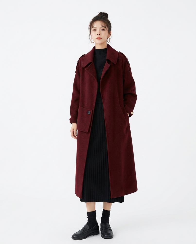 Nord Wear - Sekek | Double-Breasted Longline Coat Women