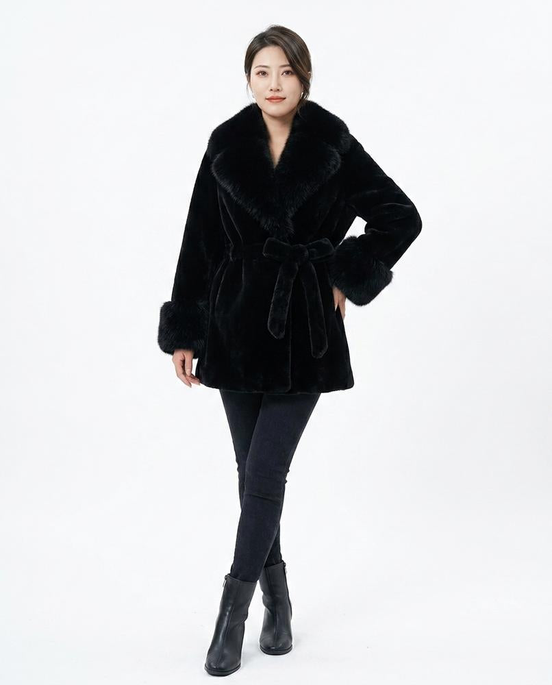 Nord Wear - Notat | Belted Plush Coat Women