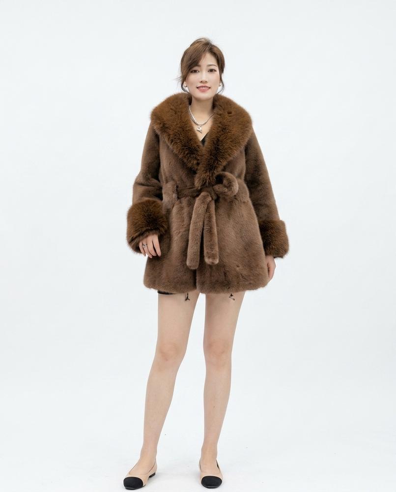 Nord Wear - Notat | Belted Plush Coat Women
