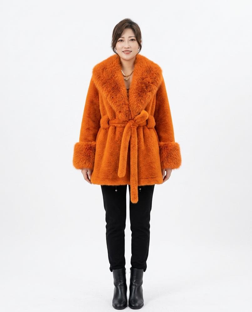 Nord Wear - Notat | Belted Plush Coat Women