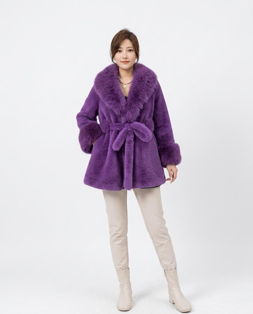 Nord Wear - Notat | Belted Plush Coat Women