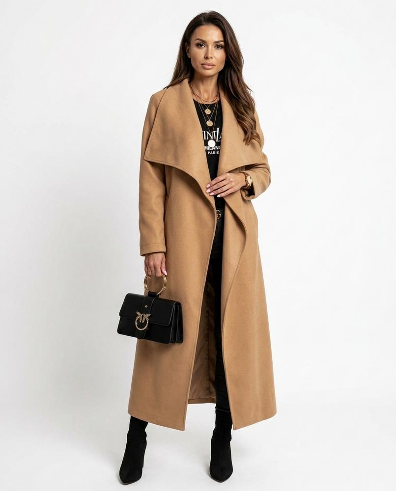 Nord Wear - Suvud | Open-Front Draped-Lapel Coat Women