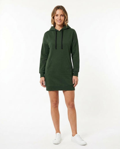 Nord Wear - Vifat | Hooded Knee-Length Dress Women