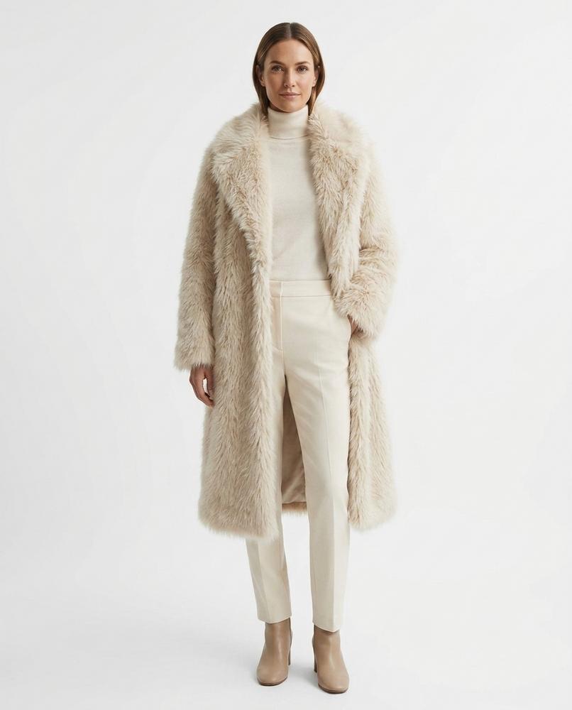 Nord Wear - Zepik | Long-Haired Faux-Fur Coat Women