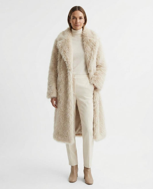 Nord Wear - Zepik | Long-Haired Faux-Fur Coat Women