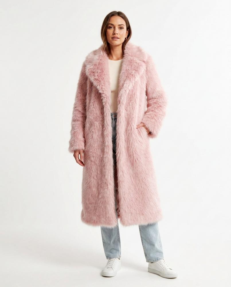 Nord Wear - Zepik | Long-Haired Faux-Fur Coat Women