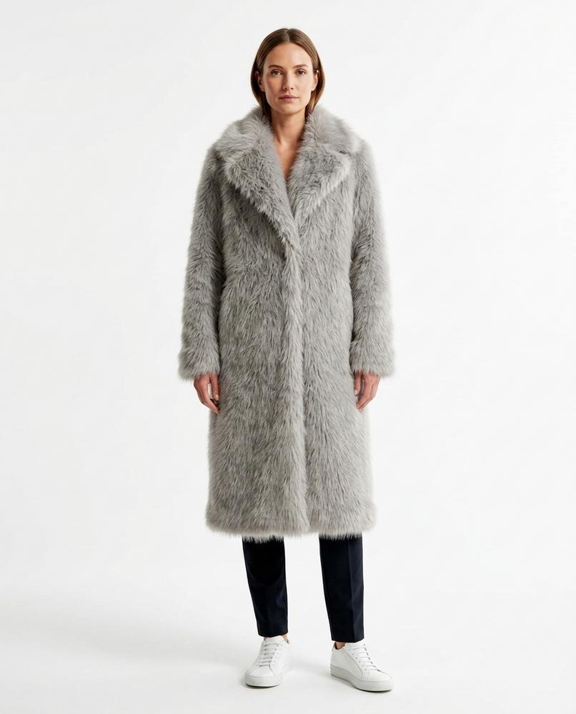 Nord Wear - Zepik | Long-Haired Faux-Fur Coat Women