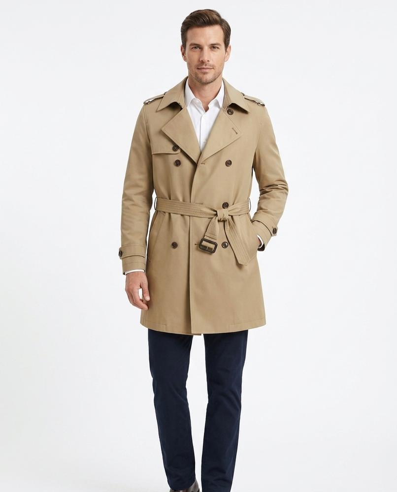 Nord Wear - Mepit | Double-Breasted Belted Coat Men