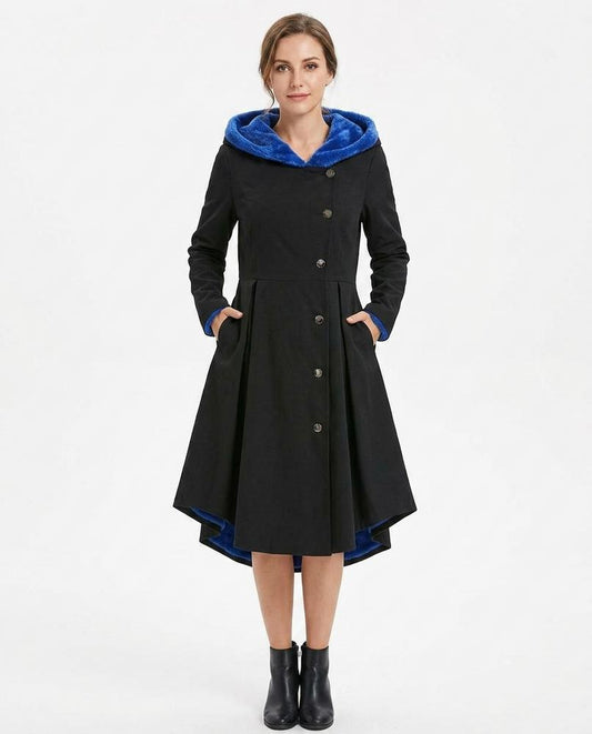 Nord Wear - Kakuk | Hooded Asymmetrical Coat Women