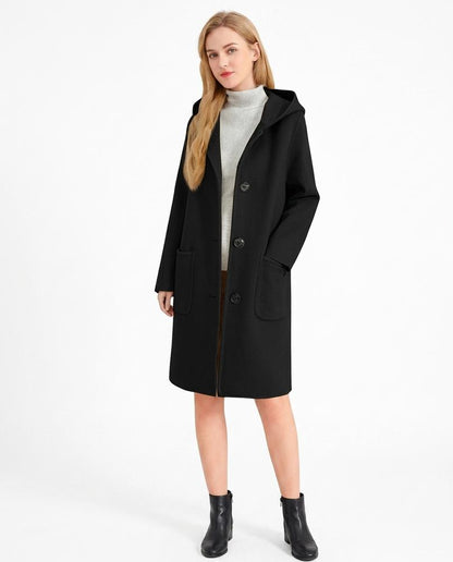 Nord Wear - Nasal | Hooded Single-Breasted Coat Women
