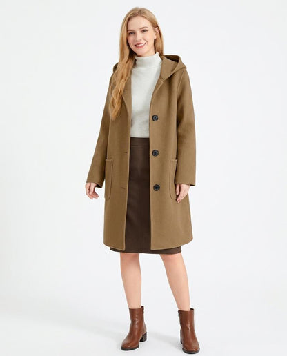 Nord Wear - Nasal | Hooded Single-Breasted Coat Women