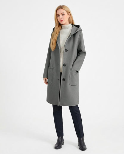 Nord Wear - Nasal | Hooded Single-Breasted Coat Women