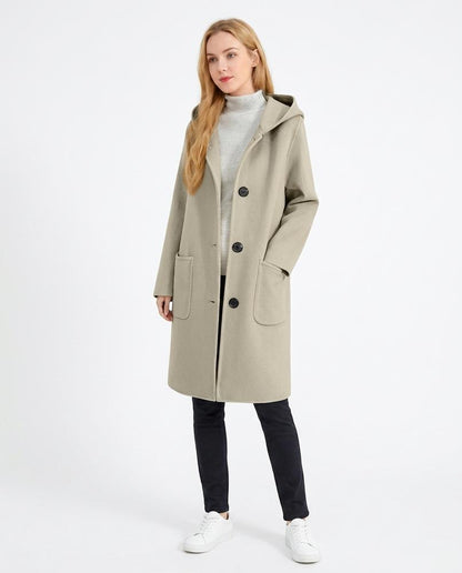 Nord Wear - Nasal | Hooded Single-Breasted Coat Women