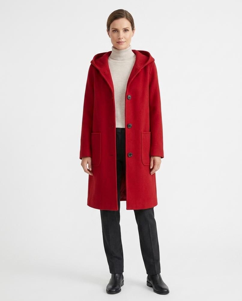 Nord Wear - Nasal | Hooded Single-Breasted Coat Women