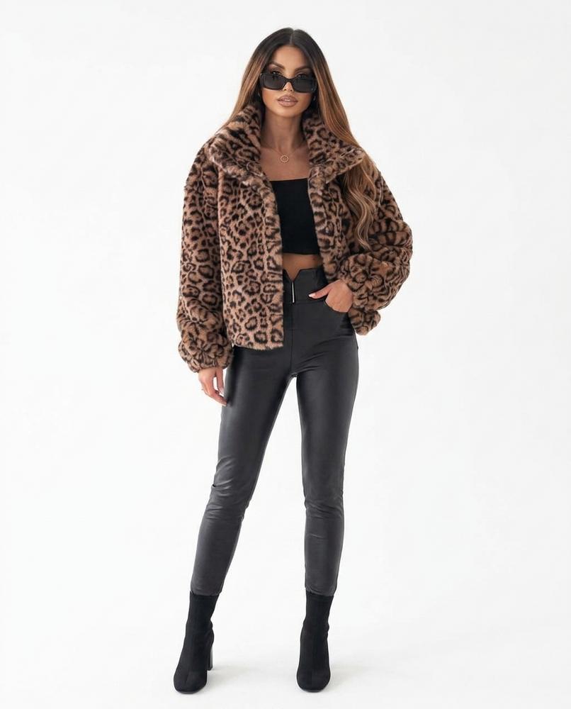 Nord Wear - Sisud | Plush Leopard-Print Jacket Women