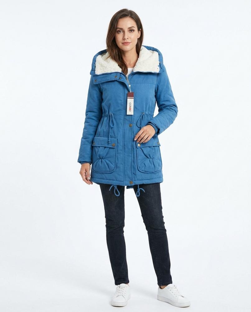 Nord Wear - Mesin | Padded Cinch-Waist Coat Women