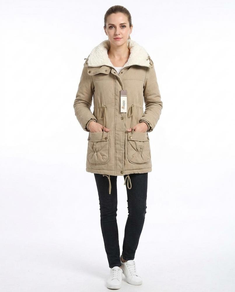 Nord Wear - Mesin | Padded Cinch-Waist Coat Women
