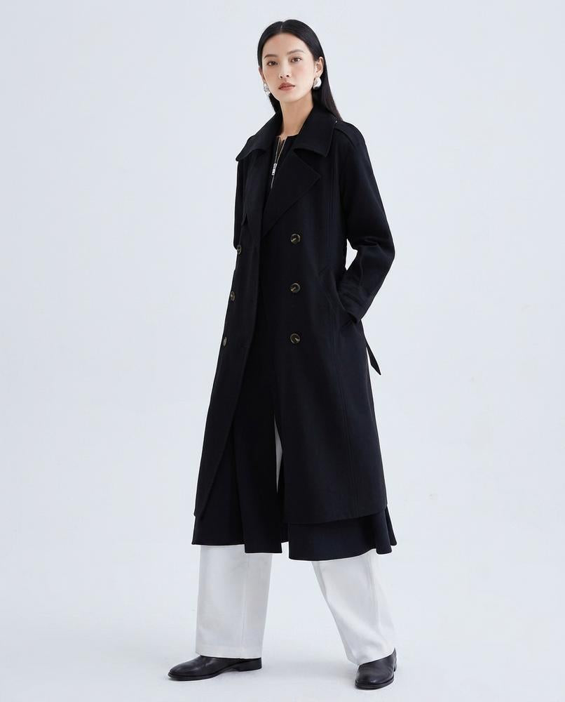 Nord Wear - Lakam | Double-Breasted Belted Coat Women