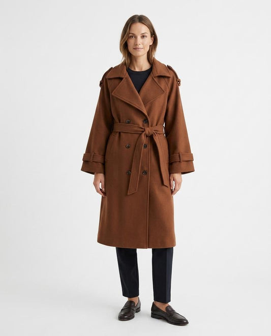 Nord Wear - Melos | Double-Breasted Belted Coat Women