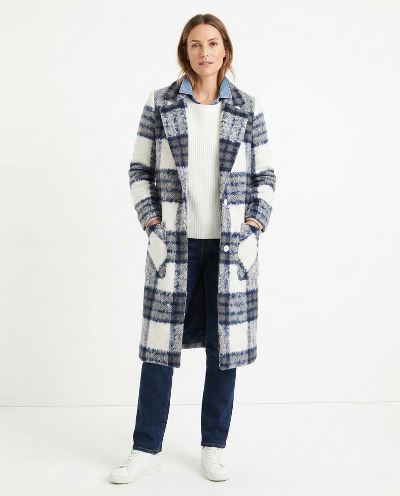 Nord Wear - Sufar | Plaid Textured Coat Women