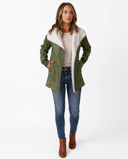 Nord Wear - Nenot | Sherpa-Lined Open-Front Coat Women