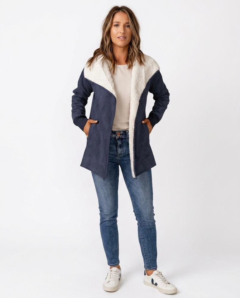 Nord Wear - Nenot | Sherpa-Lined Open-Front Coat Women