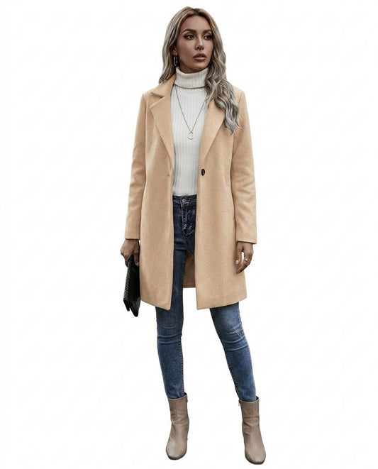 Nord Wear - Doram | Single-Breasted Notched Lapel Coat Women