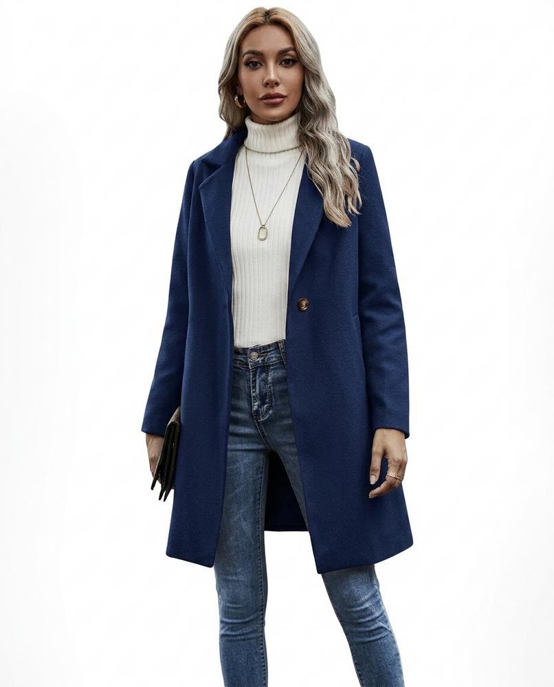 Nord Wear - Doram | Single-Breasted Notched Lapel Coat Women
