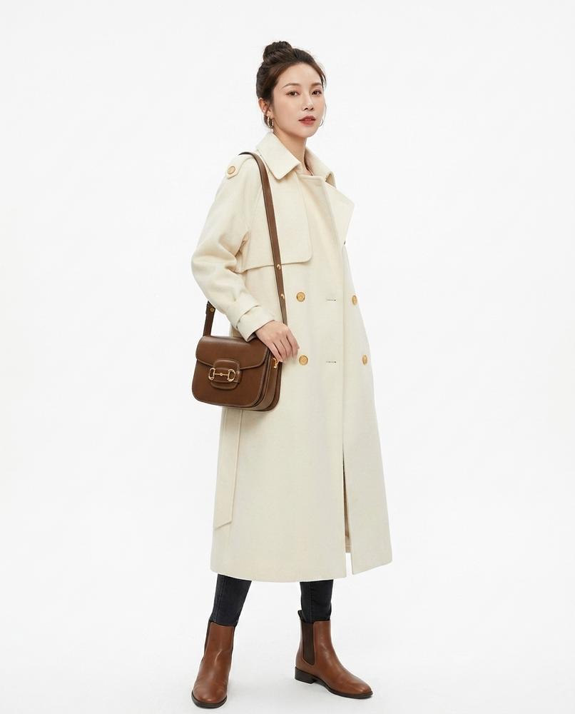 Nord Wear - Zufer | Double-Breasted Belted Coat Women