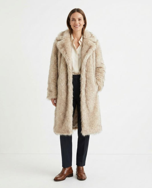 Nord Wear - Kevon | Faux Fur Longline Coat Women