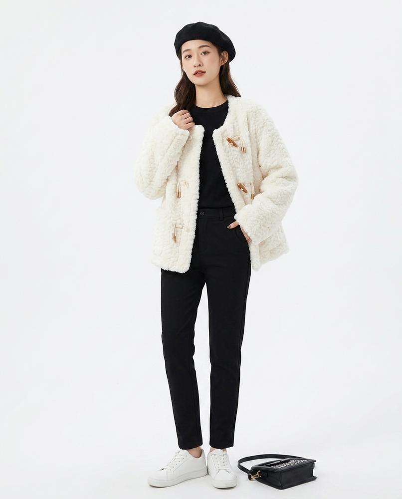 Nord Wear - Linun | Collarless Toggle-Fastening Jacket Women