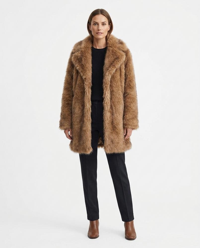 Nord Wear - Kevon | Faux Fur Longline Coat Women