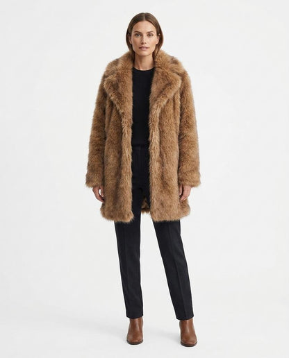 Nord Wear - Kevon | Faux Fur Longline Coat Women
